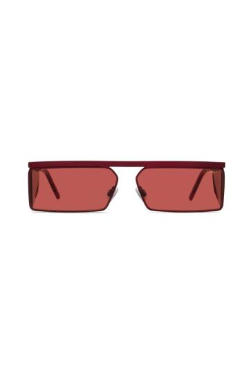 Okulary Słoneczne HUGO Rectangular Czerwone Męskie (Pl03810)